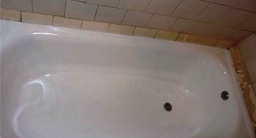 Реставрация ванны жидким акрилом | Фряново