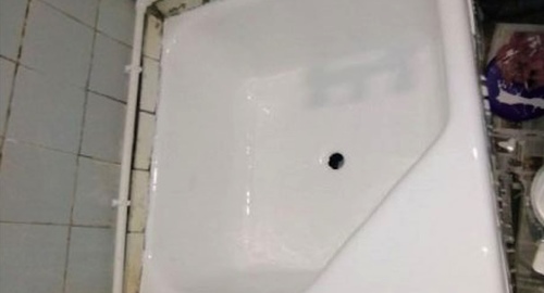 Обновление душевого поддона акрилом | Фряново